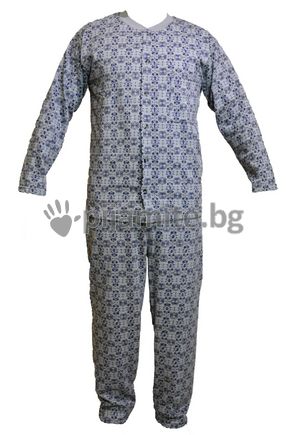 Мъжка пижама - вата, с копчета 21201